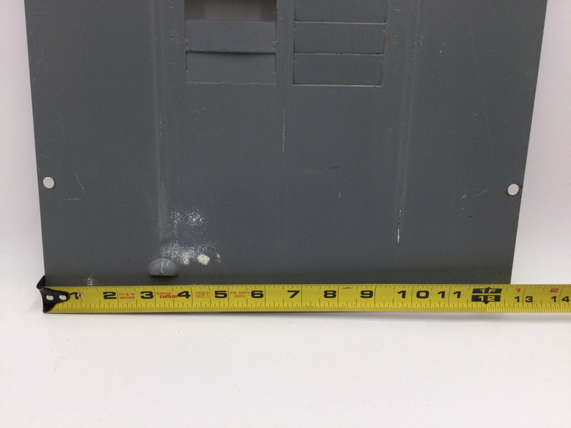 Square D Panel Cover/Door Dead Front 8/16 Space 20.75" x 13" With main breaker slot