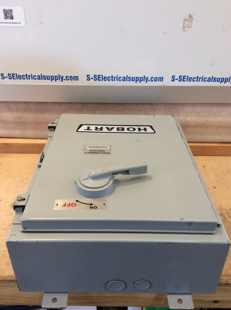 Hobart Nema Contactor/Motor Starter Combo Enclosure Type 12, 13 Breaker Disconnect Enclosure