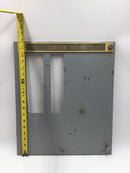 Siemens/Furnas 50 Amp 3 Phase 600V Loaded MCC Feeder Bucket Cover/Door Only