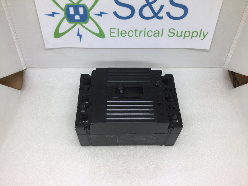 GE General Electric TEF134100 100 Amp 3 Pole 480V Circuit Breaker