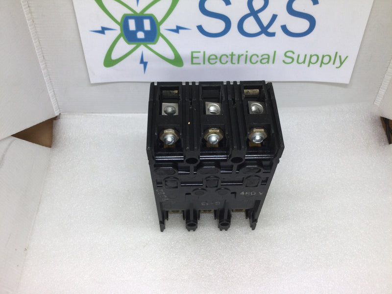 GE General Electric TEF134100 100 Amp 3 Pole 480V Circuit Breaker