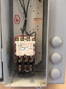 Westinghouse A203R1AZAC 3Ph 460/575VAC 10Hp Max 120V 60Hz Coil Nema3R Enclosed Motor Starter
