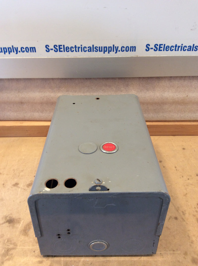 Westinghouse A200M3CX 3 Phase 90A Size 3 110V @ 15Hp - 600V @ 50Hp Max Enclosed Motor Control