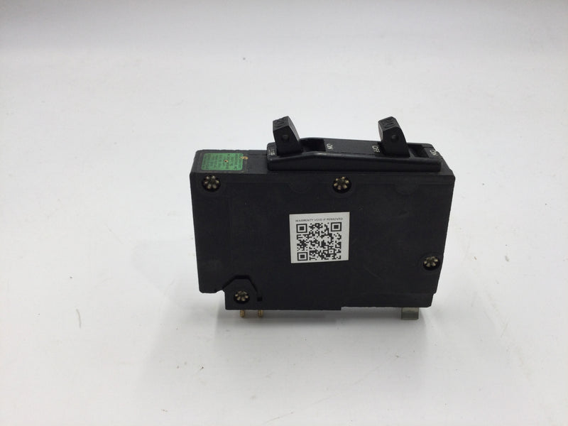 Square D QOT2020 Twin/Piggy-Back Circuit Breaker 2-20 Amp 1 Pole 120V QOT2020 Push In
