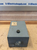 Westinghouse A200M1CAC Style 765A840G01 3Phase 600VAC Max 10Hp 120V Coil Motor Starter