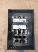 Westinghouse A200M1CAC Style 765A840G01 3Phase 600VAC Max 10Hp 120V Coil Motor Starter