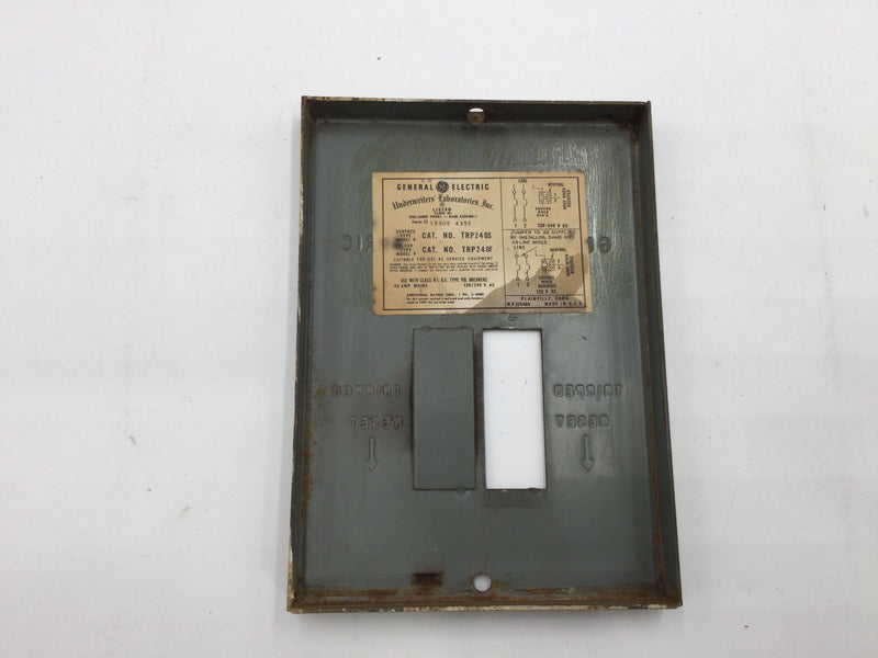 GE General Electric TRP240S/0F 40 Amp 120/240V 1 Phase 3 Wire Cover