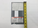 Square D QO2-4L70RB 70 Amp 120/240V Dead Front Only 8 1/8" x 4 5/8"