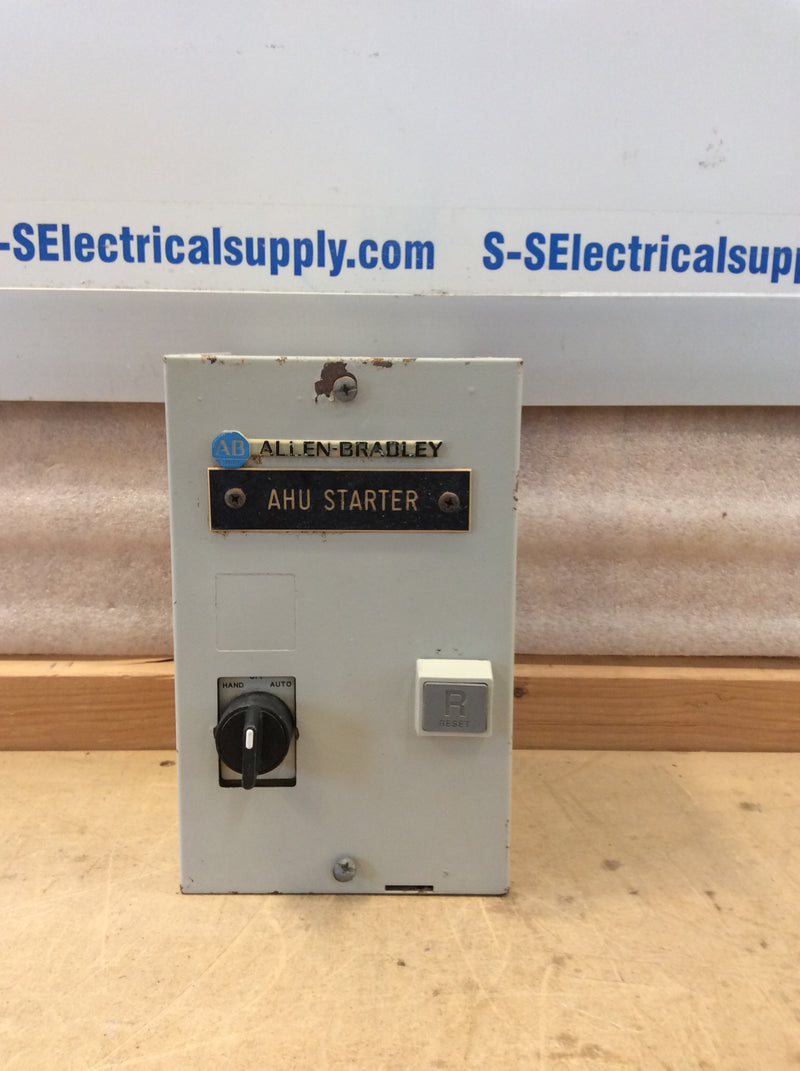 Allen-Bradley Bulletin 109-A09AT3 120VAC 60Hz Non-Reversing Starter Enclosure (Enclosure Only)