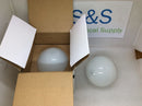 (2) ETI 529952 10W G30 500 Lumen 3000k WW Dimmable LED Lamps New In Box & Open Box