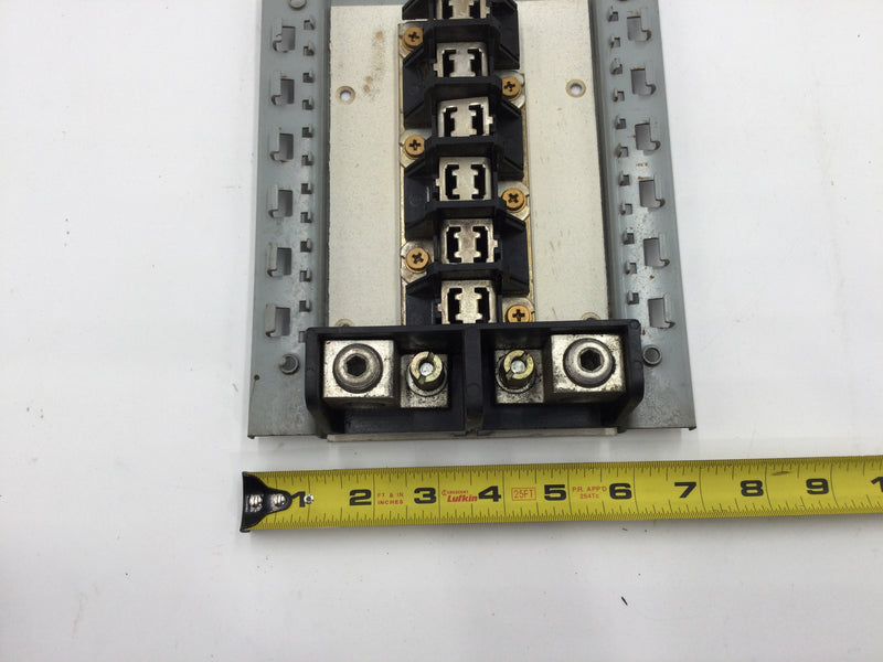 Federal Pacific FPE 6 Space/12 Circuit 120/240 VAC Panel Guts