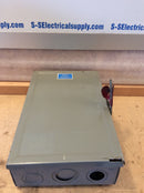 Sylvania D1033SN Type 1 Enclosure 100A Max 240VAC 3 Phase 4 Wire Std Hp 15 Max Hp 30