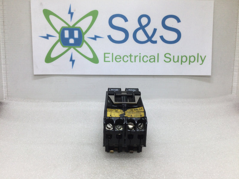 General Electric TR24040 240v 40 Amp TRP Series Plug In 4 Pole 1 Phase Circuit Breaker