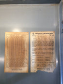 Westinghouse A204S07 Combination Motor Starter Fusible 3 Phase Size 0 18A 600VAC