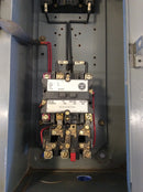 Westinghouse A204S07 Combination Motor Starter Fusible 3 Phase Size 0 18A 600VAC