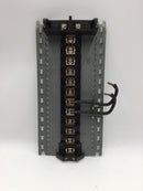 FPE Federal Pacific Split Buss 100/200 Amp 60 Amp on Lower Half 14/22 Space Panel Guts Only