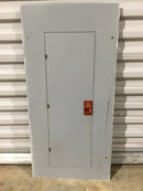 GE General Electric TM2415C 150A 120/240V 3 Wire 1 Phase 30 Space Load Center Panel Cover