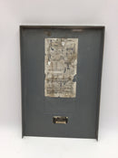 FPE Federal Pacific RH108-16 100 Amp 120/240V 1 Phase 3 Wire 16 space Enclosed Panelboard