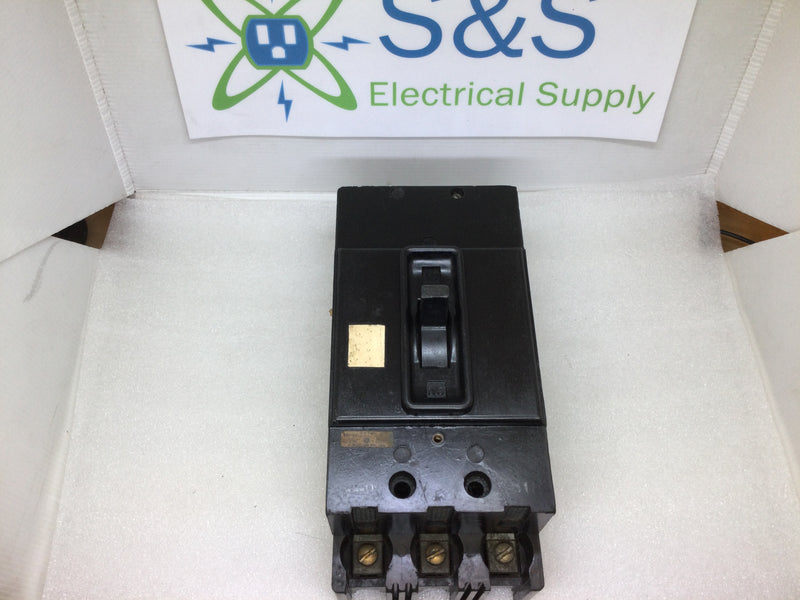 GE General Electric TF136100 3 Pole 100 Amp 600vac Type TF Circuit Breaker
