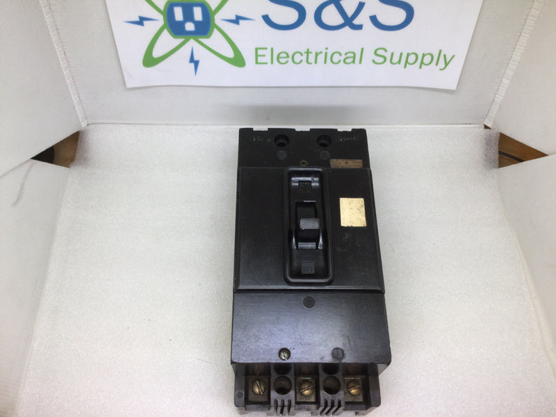 GE General Electric TF136100 3 Pole 100 Amp 600vac Type TF Circuit Breaker