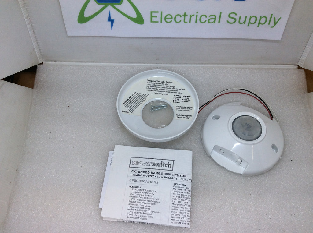 Acuity Sensor Switch CM PDT 10 Ceiling Mount Occupancy Sensor 12 to 24