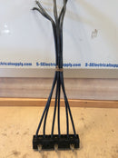 GE/General Electric 601C 76P3 28" 3 Phase 6 Wire MCC Bucket Stab and Wires