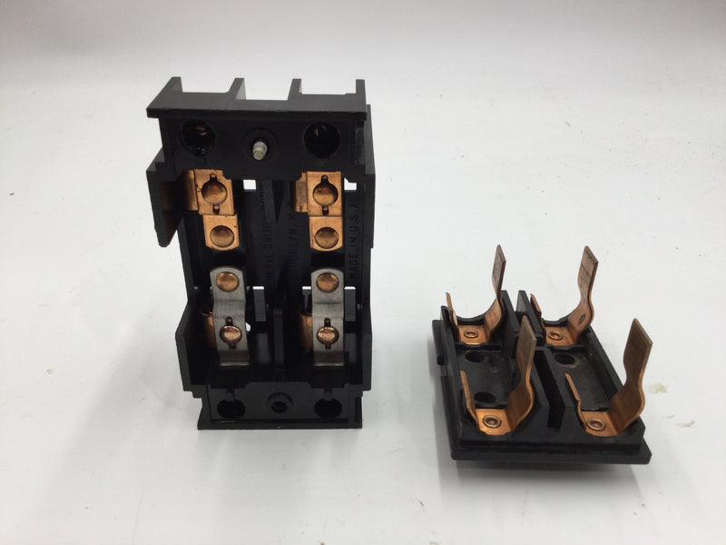 General Switch SP-60 60 Amp 120/240V Fuse Pull Out and Base