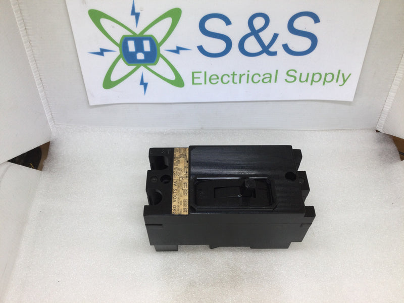 ITE EH2-B020 2 Pole 20a 480vac Issue KN-2 Type EH2 Circuit Breaker