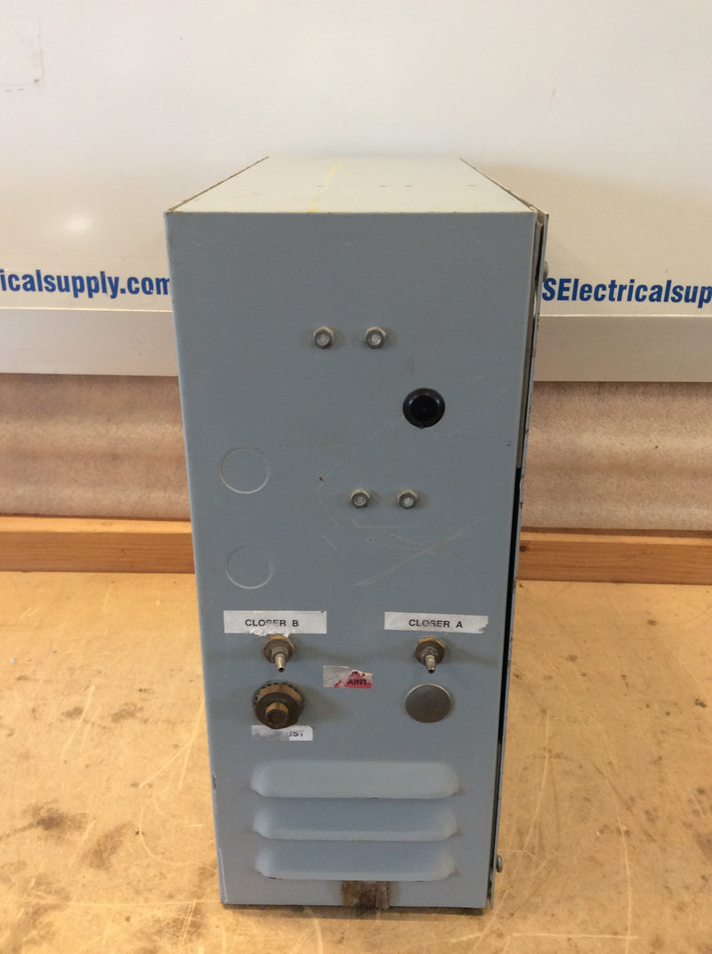 LCN 7982 Self Contained Control Box/Compressor with Sequencer and Electric Strike Relay for Two Door Applications