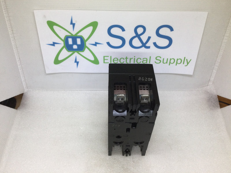 GE General Electric TEB122020 20 Amp 2 Pole 240V Type TEB Circuit Breaker
