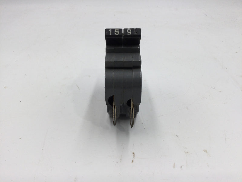 UBI UBIF-0215N 2 Pole 15 Amp 120/240V Circuit Breaker
