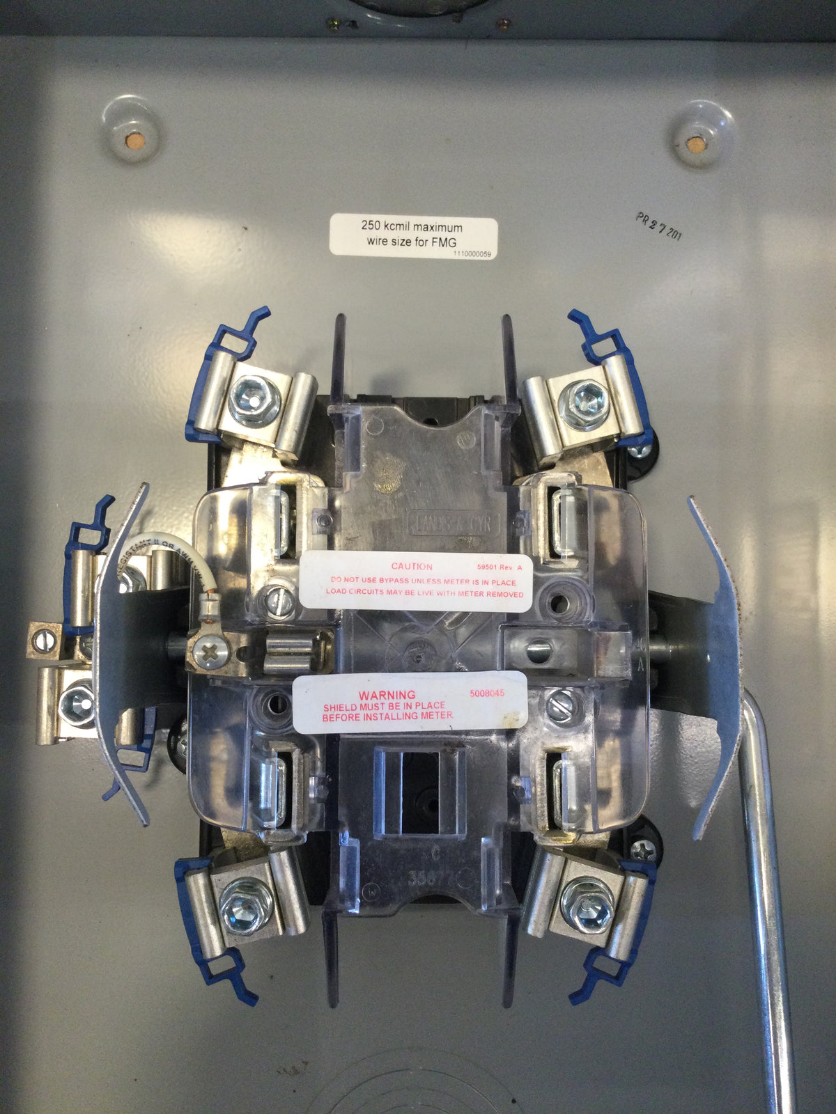 Murray Rh173crf 200a, 600vac, Nema3r Meter Enclosure With 1 1/2