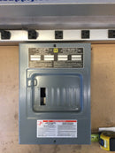 Square D QO6-12L100S 100 Amp 8-Space 12-Circuit Outdoor Main Lug Load Center