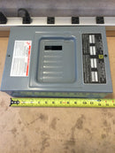 Square D QO6-12L100S 100 Amp 8-Space 12-Circuit Outdoor Main Lug Load Center