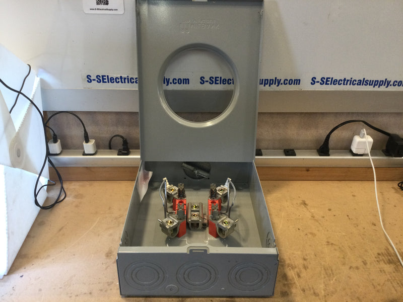 Milbank U7040-RL-TG-KK-RGE 200A Ringless Meter Enclosure 11"X 15"X 5"