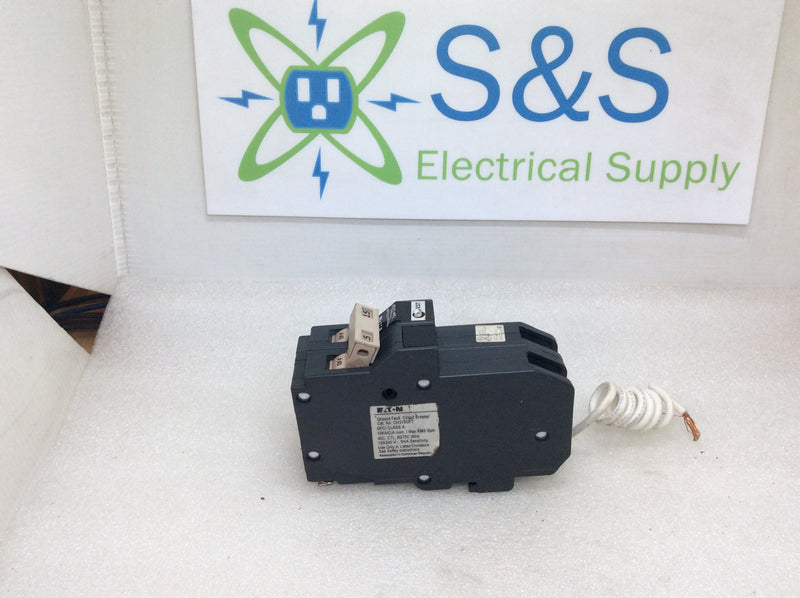 Cutler-Hammer CH215GFT 2 Pole 15A 120/240VAC Class A Type CH GFCI Protected Circuit Breaker