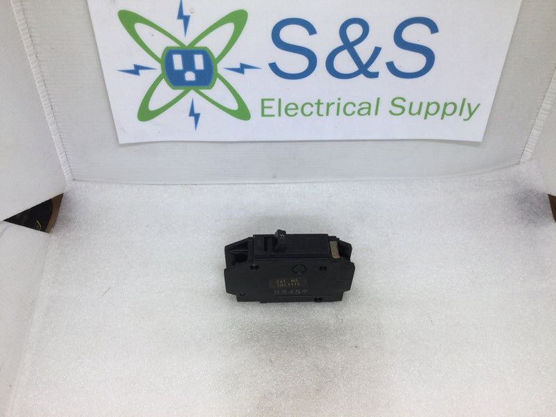 GE TQC1115/THQC1115WL 15 Amp 1 Pole 120/240V Type TQC Circuit Breaker