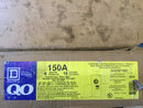 Square D QC816F150C 150 Amp 8 Space 16 Circuits Ringless Type Meter Main Combo With 150a Main Breaker 120/240vac Nema3r