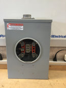 Mlbank Meter Series U-200, 200a, Single Phase 3 Wire, Nema3r Outdoor, Ring Type Meter 15 1/2" x 11"