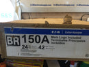 Eaton/Cutler Hammer 3br2442l150 150 Amp Main 3 Phase Circuit Breaker Panel