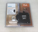 Siemens QA115AFC 15 Amp 1 Pole 120V Type QAF2 Combination AFCI Circuit Breaker