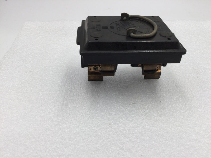 FPE Federal Pacific Federal Noark Main/Range 60 Amp Fuse Pull Out (3 5/8" X 2 7/8")