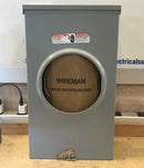 Siemens 9804-8547 30a, 3ph, 600vac, Oh/Ug Service, Hq-13 Term. Meter Socket, Nema3r Enclosure