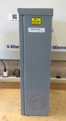 Siemens 9804-8547 30a, 3ph, 600vac, Oh/Ug Service, Hq-13 Term. Meter Socket, Nema3r Enclosure