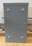 Siemens 9804-8547 30a, 3ph, 600vac, Oh/Ug Service, Hq-13 Term. Meter Socket, Nema3r Enclosure