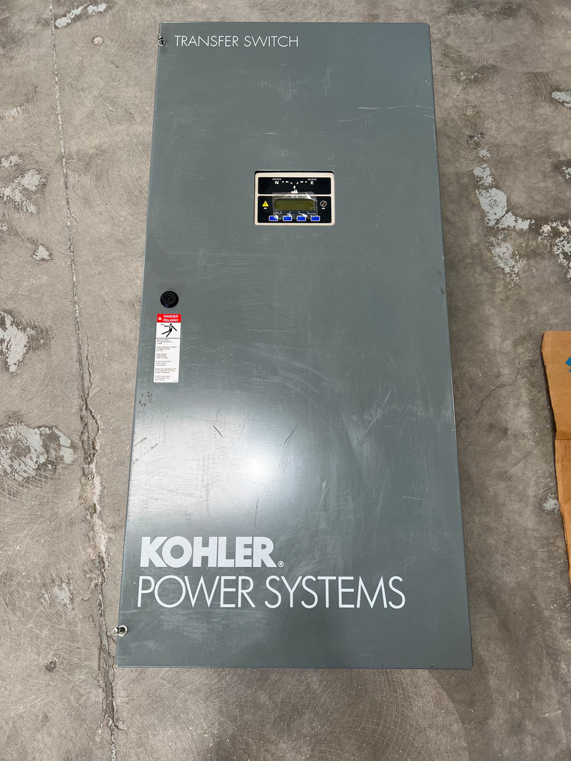 Kohler KSS-DCTA-0400S Transfer Switch 400 Amp 208V 4 Wire 3 Phase 4 Pole