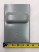 GE General Electric 30/60 Amp 120/240V Cover Only 7 1/4" x 5"